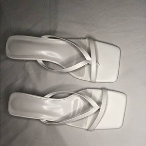 Kitten Heel Strappy Sandals
